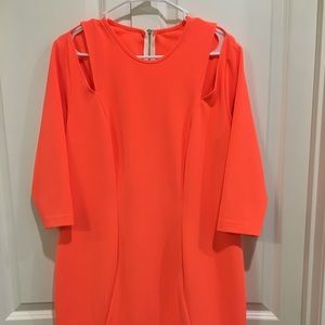 I call it the orange you lucky to have me dress.